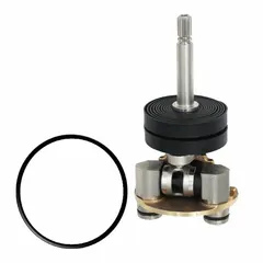 This valve repair kit is designed for servicing mixing valves in the TM-25 and TM-28 series. It includes a cover gasket and is constructed from bronze, metal, and stainless steel. Used in commercial and institutional plumbing systems to maintain consistent water temperature control.