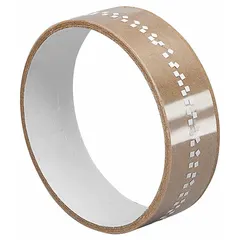 3/32 in by 3/32 in square, 6 mil thick acrylic indicators on a polyester film backing. White with a red indicator that changes color upon water exposure, providing visual confirmation of moisture contact. Used for leak detection and environmental monitoring.
