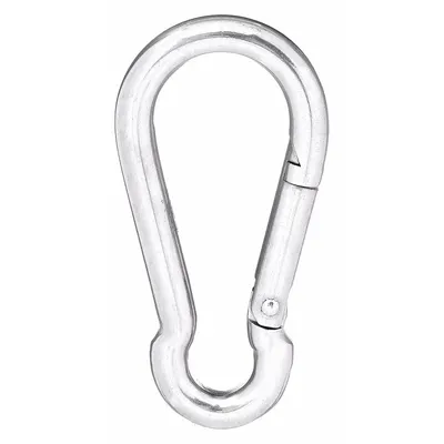 LUCKY LINE PRODUCTS Solid Gate Spring Snap, 170 lb Working Load Limit - Load Rated Spring Snaps