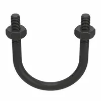 Standard U-Bolt: 5/16"-18 Thread Size, For Pipe Size 1 in, 2 3/16 in Inside Ht, Steel, 10 PK (MPN U17242.031.0100)
