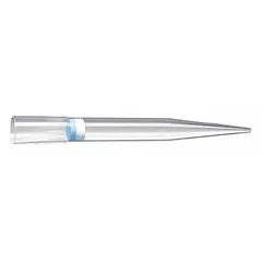 Sterile pipette tips made from biomedical grade plastic, with a 1000 µL capacity and integral filter. Supplied in a preconfigured rack of 960 tips, designed for universal pipette types. Used for precise liquid handling in laboratory applications requiring contamination control.
