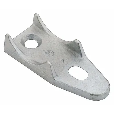 RACO Back Spacer: 3 in Trade Size, Iron - Surface Mount Clamps for Conduit & Pipe