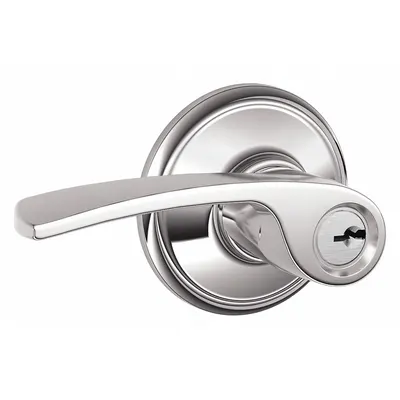 SCHLAGE F51A MNH 625 Office Lever Lockset, Chrome - Office Lever Locksets