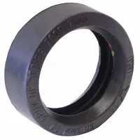 Gasket for 8-inch grooved pipe couplings, made from Grade E material. Used to seal mechanical joints in piping systems for water, air, and other compatible fluids. Suitable for applications requiring a leak-tight connection in fire protection, HVAC, and industrial piping