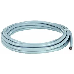 This unshielded continuous flexing cable is designed for exposed run tray applications in automation and material handling systems. It features 18 AWG conductors with a minimum bend radius factor of 5 x OD for fixed installations and 7.5 x OD for flexible use.