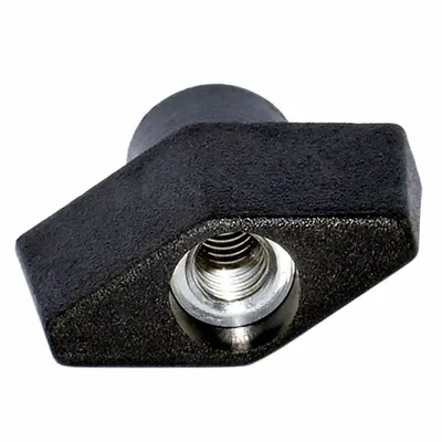 INNOVATIVE COMPONENTS T-Handle Knob with Threaded Through-Hole - T-Handle Knobs with Threaded Through-Hole