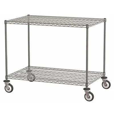 METRO 65132-IP Mobile Wire Shelving Unit - Mobile Wire Shelving for Dry Use
