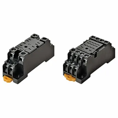 OMRON Relay Sockets and Hardware: 6 A Rating - Combination DIN-Rail & Surface-Mounted Sockets