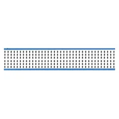 Preprinted wire marking label sheets with legend '8' in black on white vinyl cloth. Each 25-pack contains 900 labels rated for -40°F to 176°F. Used for permanent identification of wires, cables, and terminals in electrical panels, machinery, and plant maintenance.