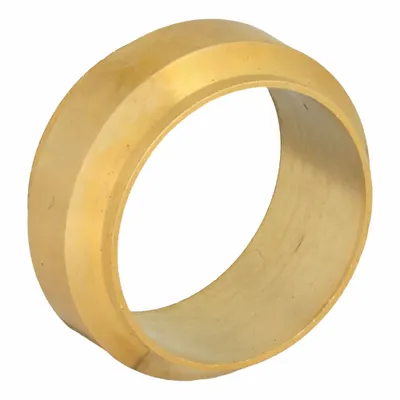 PARKER Standard Sleeve Brass Compression Fitting, 22 mm Overall Length - Standard Sleeve Brass Compression Fittings