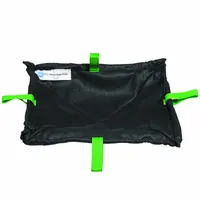 This adjustable-frame street drain filter captures sediment from stormwater runoff. It measures 26 inches long by 26 inches wide with a 1/2-inch height, fitting standard inlets for sediment control