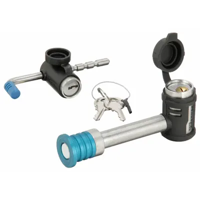 MASTER LOCK 1481DAT Stainless Steel Receiver Lock for Class IV Vehicles - Trailer Locking Kits