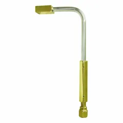 The UNIWELD TWN-5 thermite welding tip is designed for use with propane gas. It is employed in thermite welding processes for joining copper cables, rails, and other heavy conductors in electrical grounding, railway, and industrial applications.