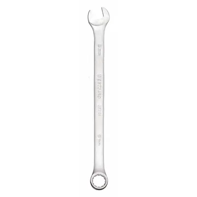 WESTWARD Combination Wrench: Alloy Steel, Satin, 9 mm Head Size, 5 7/8 in Overall Lg - Metric 12-Point Combination Wrenches