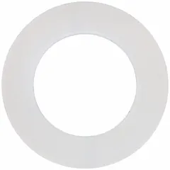 Replacement pulley hub washer for band saws. This component secures the pulley and maintains alignment in the hub assembly. Suitable for use in cutting operations requiring precise pulley positioning.