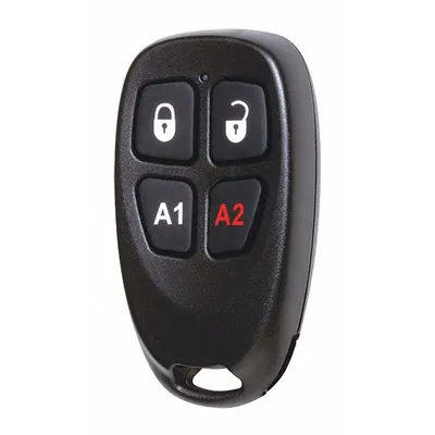 LINEAR NAPFOB01 Key Ring Transmitter, 320 MHz, 4 Buttons - Remote Controls for Security Systems