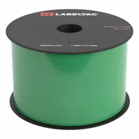 LabelTac Pro Model Magnetic Supply: 3 in x 25 ft, Vinyl, Green (Gloss), Indoor/Outdoor (MPN LT305M)