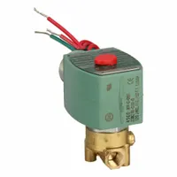 REDHAT Solenoid Valve: 2-Way, Normally Closed, 1/8 in Pipe Size, 110V AC/120V AC, High Flow (MPN 8262H001)