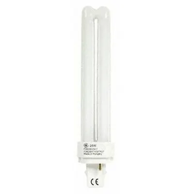 GE LAMPS F26DBX/835/ECO CFL Double Twin-Tube Plug-In Lamp, 3500K, 1710 lm - CFL Double Twin-Tube Plug-In Lamps