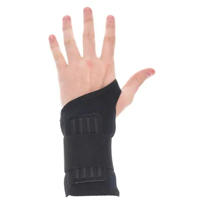 CONDOR Wrist Support: Ambidextrous, L Ergonomic Support Size, Black - CONDOR Double Strap Wrist Support