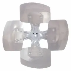 Replacement propeller designed for use with the RF075 HVAC and refrigeration unit. This blade is used in commercial or industrial refrigeration systems to maintain proper airflow and cooling.