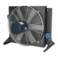 COOL-LINE Forced Air Oil Cooler: 105 hp Heat Removed, 200 gpm Max. Flow, 377 psi Max. Pressure (MPN A105-3)