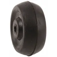 Replacement wheel for Vulcan Hart ovens. Constructed to original manufacturer specifications for proper fit and function. Used in commercial kitchen equipment to support oven mobility