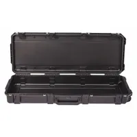 SKB Protective Case: 13 1/2 in x 42 1/2 in x 12 1/8 in, No Foam, Black, 2 Wheels, 22 lb Wt (MPN 3I-4213-12BE)
