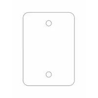 This DETEX mechanical exit device trim is an aluminum flat-plate outside trim for exit push bars. It is ADA compliant and finished in silver. Suitable for doors up to 48 inches wide, it provides a secure release mechanism for emergency egress in commercial and industrial settings