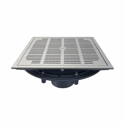 ZURN Promenade Deck Roof Drain, Cast Iron, Bronze, No Hub, ZN150F-6NH - Promenade Deck Roof Drains