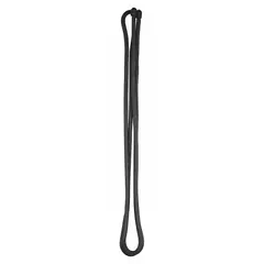 This twist-release cable tie from NITE IZE measures 64 inches in length and comes in a black finish. It is designed for bundling and organizing cables, cords, hoses, or wires in industrial, commercial, and home settings. The reusable construction allows for repeated use and easy adjustment.
