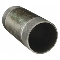 Pipe Nipple: 6 in Nominal Pipe Size, Male NPT x Male NPT, 12 in Lg, Schedule 40, Welded (MPN 330064007)