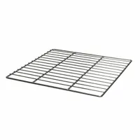 Stainless steel wire shelf designed for use with UV CLAVE B1450 fume hoods. Measures 10 inches overall length, 8 1/2 inches overall width, and 10 inches overall diameter. Provides a corrosion-resistant surface for organizing lab equipment and supplies within the hood