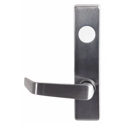 DETEX 08DNS LHR 626 Mechanical Exit Device Trim, Chrome Lever, Silver - Trim, Handles & Pulls for Exit Push Bars