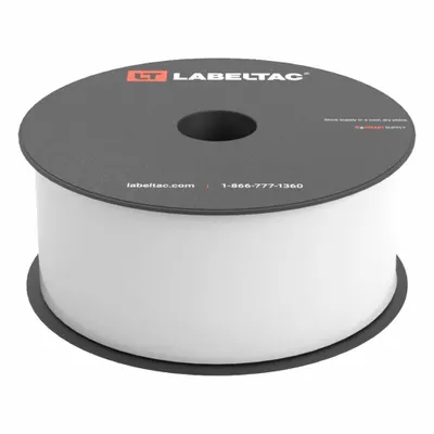 CREATIVE SAFETY SUPPLY LabelTac Thermal Transfer Continuous Label Roll - LabelTac Thermal Transfer Continuous Label Rolls