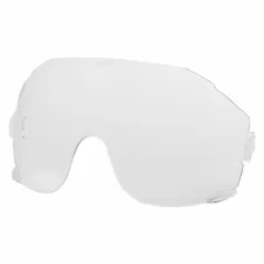 Gray-tinted replacement lenses for MILWAUKEE BOLT safety glasses. Anti-fog and scratch-resistant coating with U6 impact protection. X-ray detectable for contamination control in food processing and pharmaceutical environments. Pack of 10.
