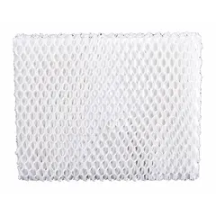 Replacement wick for evaporative humidifiers used in residential and light commercial HVAC systems. Absorbs water and allows air to pass through to add moisture to indoor air. Manufacturer part number H55.