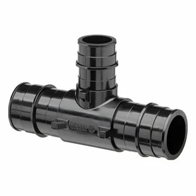 ZURN QEPT554X Expansion Polymer Barbed Tee - Expansion Polymer Barbed Tube Fittings