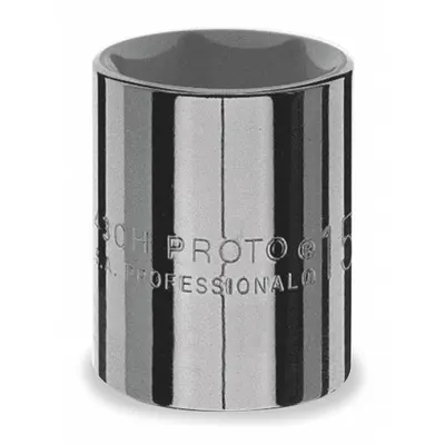 PROTO Socket: SAE, 1/2 in Drive Size, 1 1/2 in Socket Size, 6-Point, Std, Chrome - 1/2" Drive Hand Sockets