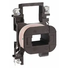 This replacement coil is designed for use with Dayton 9 to 18A contactors. It operates at 120V AC and serves as a direct replacement component to restore contactor functionality in motor control and lighting circuits.