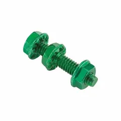 Kit includes 25 zinc-plated bonding studs for use with 12-24 bonding cage nuts. Provides grounding points in equipment racks and cabinets for electrical continuity.