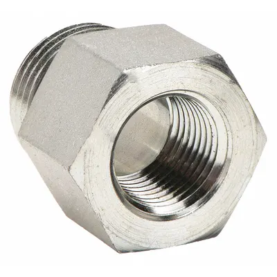 PARKER 12-3/8 F5OG-S Carbon Steel Hydraulic Threaded - Hydraulic Threaded Extreme-Pressure Pipe Fittings
