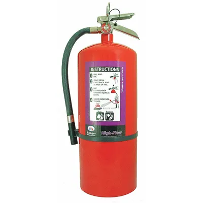 BADGER Fire Extinguisher: 20 lb Extinguisher Capacity, 60B:C - Class BC Fire Extinguishers
