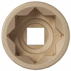 This 1" drive impact socket is designed for use with impact tools in hazardous environments where non-sparking properties are required. The 1-5/16 in socket size and 8-point deep configuration suit heavy-duty fastening and loosening of nuts and bolts. Unfinished finish. Manufacturer part number DWI-1D1-5/16 (8-PT).