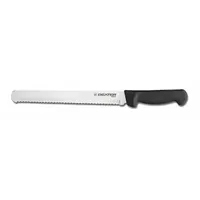 DEXTER RUSSELL Bread Knife: Scalloped, 15 in Overall Lg, Steel Blade, Sanitary Polypropylene Handle (MPN 31604B)
