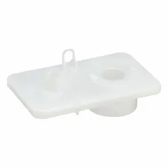 This HOSHIZAKI reservoir cover is a replacement component for select ice machines. It seals the water tank to prevent debris and contamination, supporting water quality and consistent ice production. Suitable for use in commercial kitchens and foodservice environments.