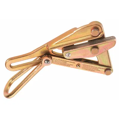 KLEIN TOOLS Cable Pulling Jaw Grip: Chicago, For Aircraft/EHS/Guy Strand/Messenger - Cable Pulling Jaw Grips