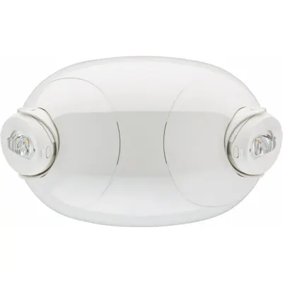 LITHONIA LIGHTING Remote Head: LED, Plastic, Ceiling/Wall, 2 W Lamp Watt, 2 Lamps, 5 to 30 V - Plastic Remote Heads