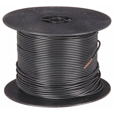 GROTE Primary Automotive Wire: GPT, 500 ft, 1 Conductor, 16 AWG, Black - PVC-Insulated General Purpose Primary Wires