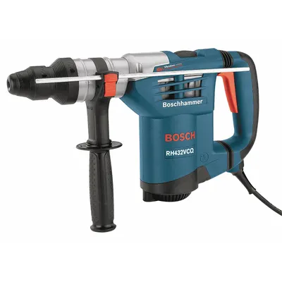 BOSCH Rotary Hammer Kit: SDS-Plus, L-Shape, 1 1/4 in Capacity, 3.1 ft-lb, 8.5 A - SDS-Plus L-Shape Corded Rotary Hammers